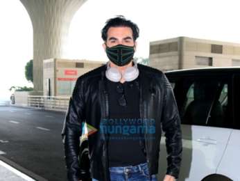 Photos: Arbaaz Khan, Shirley Setia and Maheep Kapoor snapped at the airport