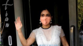 Photos: Bhumi Pednekar spotted at Bastian in Bandra