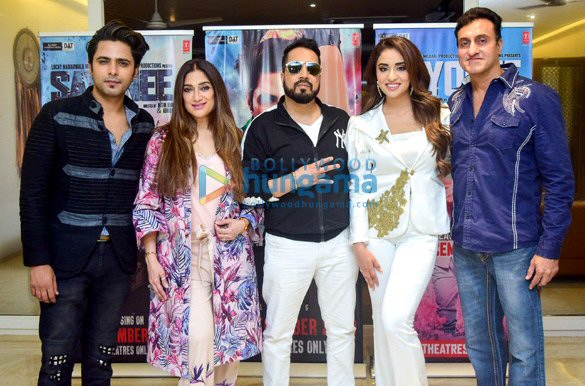 Photos: Celebs snapped at the song launch of film Sayonee at Sunny Super Sound in Juhu