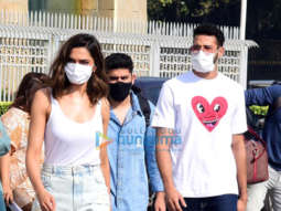 Photos: Deepika Padukone and Siddhant Chaturvedi snapped at Gateway Of India in Mumbai