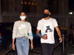 Photos: Deepika Padukone and Siddhant Chaturvedi spotted at Gateway Of India