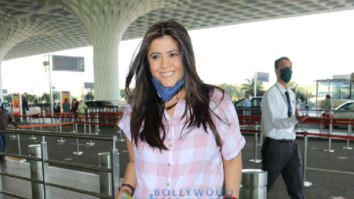 Photos: Ekta Kapoor, Javed Akhtar, Shabana Azmi and others snapped at the airport