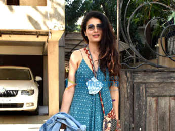 Photos: Fatima Sana Shaikh spotted after a meeting in Juhu