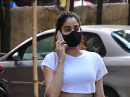 Photos: Janhvi Kapoor spotted at Pilates
