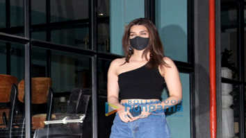 Photos: Kriti Sanon spotted at Maddock Films’ office in Bandra