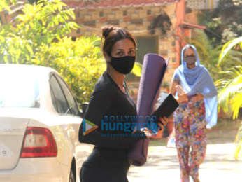 Photos: Malaika Arora spotted at Diva Yoga Studio in Bandra