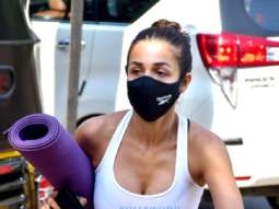 Photos: Malaika Arora spotted at Diva Yoga studio in Bandra