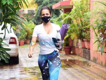 Photos: Malaika Arora spotted at the Diva Yoga Studio