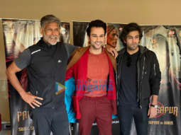 Photos: Milind Soman, Sahil Salathia and Aditya Lal snapped in Delhi for Paurashpur promotions