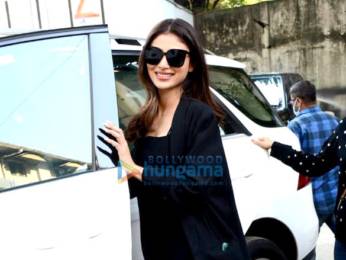 Photos: Mouni Roy spotted at Filmistan studio