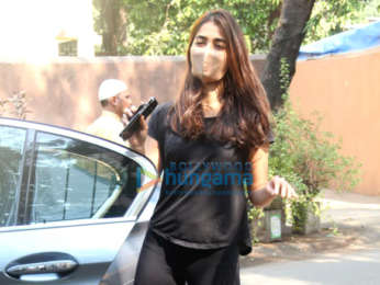 Photos: Pooja Hegde spotted at a pilates studio