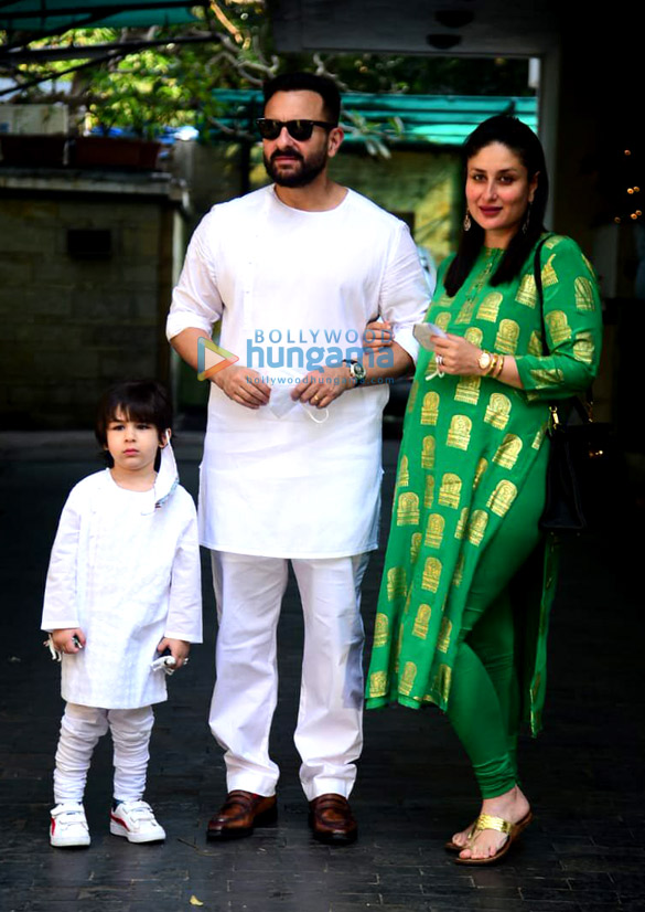 photos saif ali khan kareena kapoor khan taimur ali khan and others snapped at annual christmas lunch at kapoor residence 5