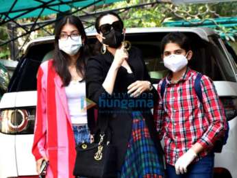 Photos: Saif Ali Khan, Kareena Kapoor Khan, Taimur Ali Khan and others snapped at annual Christmas lunch at Kapoor residence
