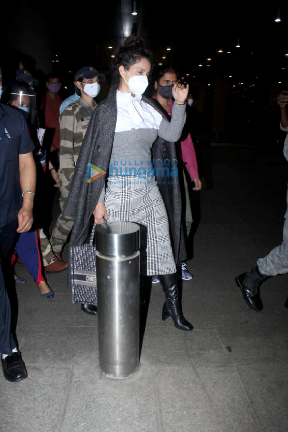 photos sanya malhotra sidharth shukla shehnaaz gill and others snapped at the airport 2 3