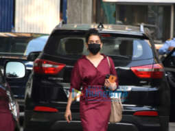 Photos: Sanya Malhotra spotted at a clinic