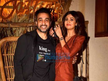 Photos: Shilpa Shetty, Raj Kundra, Shamita Shetty and Sunanda Shetty spotted at Bastian in Bandra