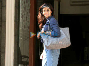 Photos: Shilpa Shetty spotted at a clinic in Bandra