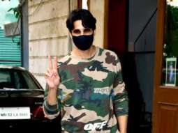 Photos: Sidharth Malhotra spotted at dubbing studio