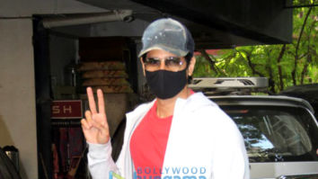 Photos: Sidharth Malhotra spotted at dubbing studio in Bandra