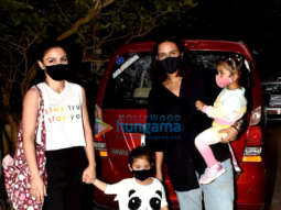Photos: Soha Ali Khan and Neha Dhupia snapped in Bandra