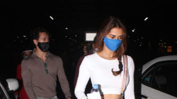 Photos: Tiger Shroff, Disha Patani and Karishma Tanna snapped at the airport