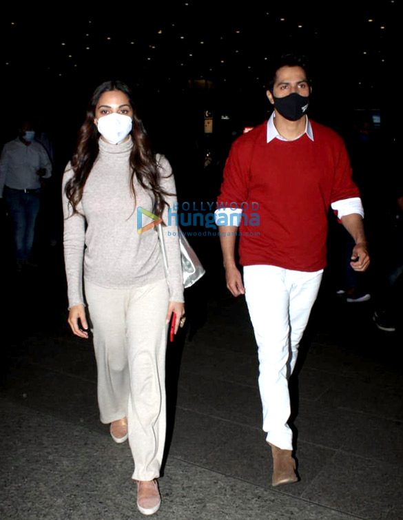 photos varun dhawan kiara advani asim riaz and himanshi khurana snapped at the airport 4