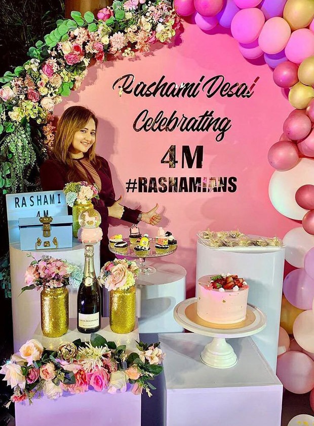Rashami Desai celebrates 4 million followers on Instagram dressed in a plunging neckline jumpsuit