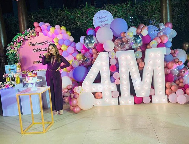 Rashami Desai celebrates 4 million followers on Instagram dressed in a plunging neckline jumpsuit