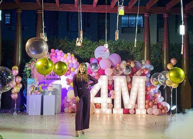 Rashami Desai celebrates 4 million followers on Instagram dressed in a plunging neckline jumpsuit