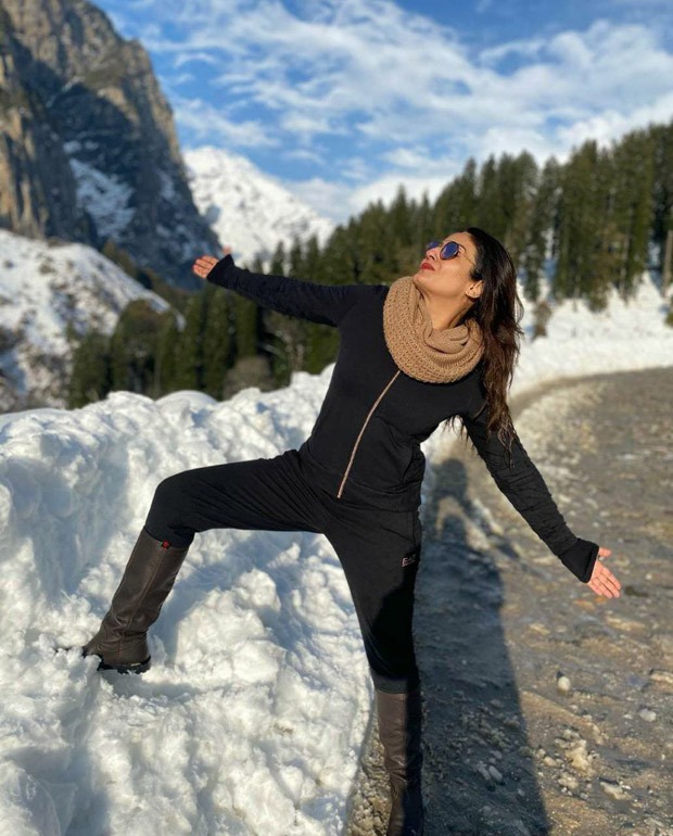 Raveena Tandon turns 'Switzerland Ka Shah Rukh Khan' in snow-clad Himachal Pradesh
