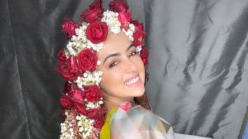 Sana Khan looks ethereal donning a floral braid post her nikah with Mufti Anas