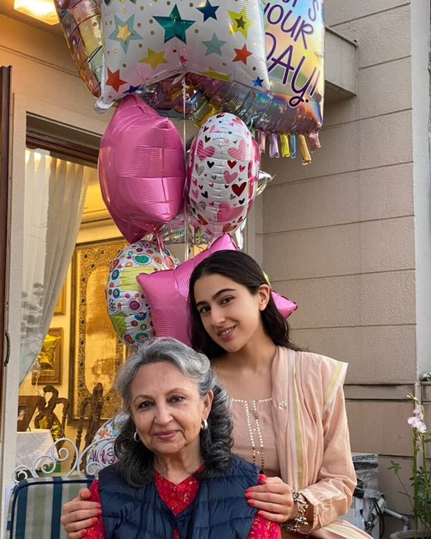 Sara Ali Khan wishes her ‘Badi Amman’ Sharmila Tagore on her 76th birthday Sara Ali Khan wishes her ‘Badi Amman’ Sharmila Tagore on her 76th birthday