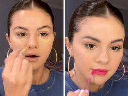 Selena Gomez’ latest makeup routine with pink lips using Rare Beauty is the perfect daytime look 