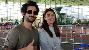Spotted – Aditya Seal with Anushka Ranjan and Akansha Singh at Airport