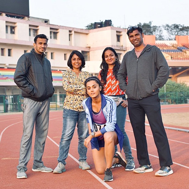 Taapsee Pannu wraps up Ranchi schedule of Rashmi Rocket, says ‘I am glad I don’t have to do this for real’!