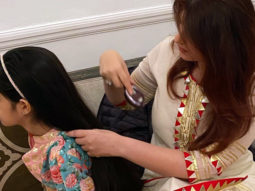 Twinkle Khanna posts a picture with a witty caption while making sure her daughter Nitara looks perfect