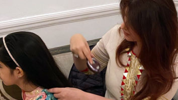Twinkle Khanna posts a picture with a witty caption while making sure her daughter Nitara looks perfect