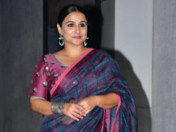 Vidya Balan spotted at her office in Bandra