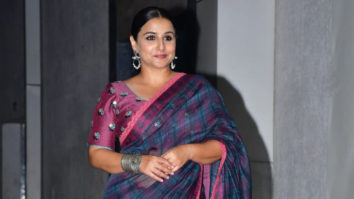 Vidya Balan spotted at her office in Bandra