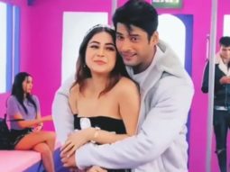 WATCH: Shehnaaz Gill can’t stop blushing after Sidharth Shukla gives her a hug in this BTS video of ‘Shona Shona’