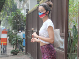 Ananya Panday spotted outside at Yoga class Bandra