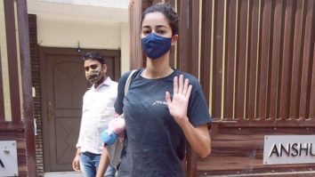 Ananya Panday spotted outside yoga class in Bandra