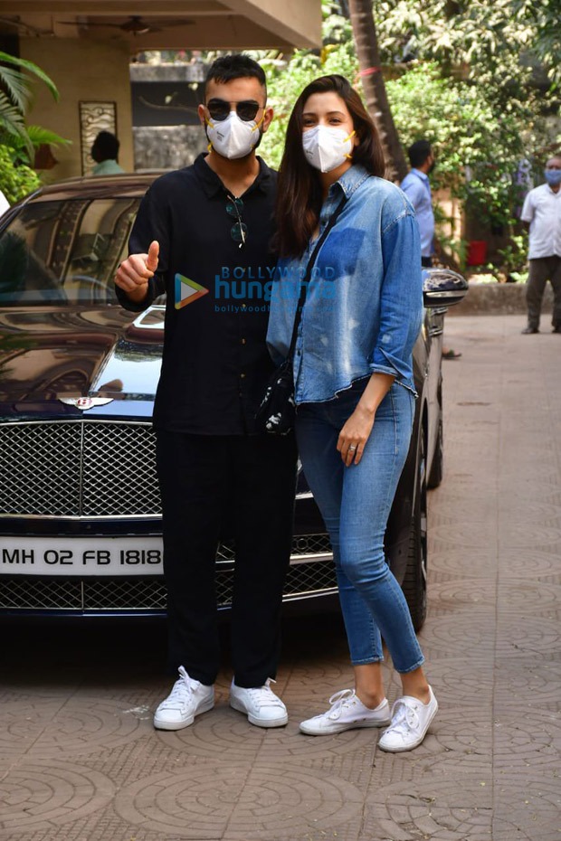 Anushka Sharma and Virat Kohli make their first appearance since the birth of their daughter