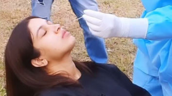 Bhumi Pednekar gets tested for COVID-19 on the sets of Badhaai Do, watch video