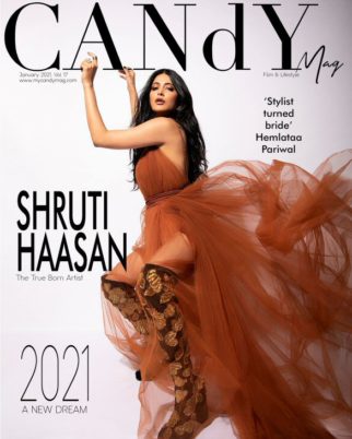 Shruti Haasan On The Covers Of Candy Mag