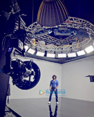 On The Sets From The Movie Dhamaka