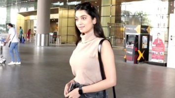 Digangana Suryavanshi spotted at Airport