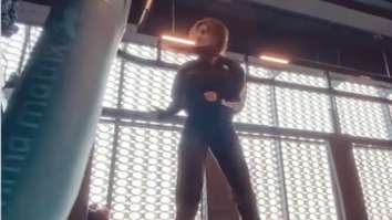 Disha Patani gets into weekend mode with a flying kick, plays BTS’ ‘Mic Drop’ song in the background 