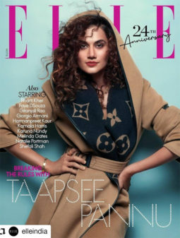 Tapsee Pannu On The Cover Of Elle