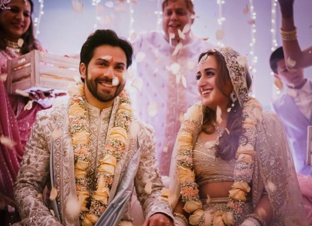 FIRST PICS OUT! Varun Dhawan and Natasha Dalal look like the quintessential Indian couple in their wedding attires